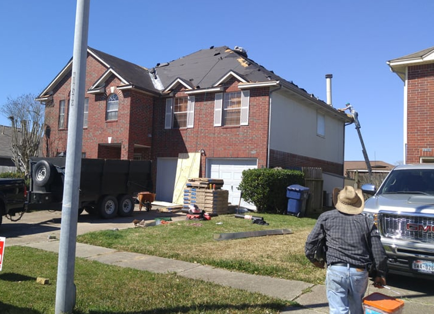 Shingle Roof Replacement in Baytown, TX